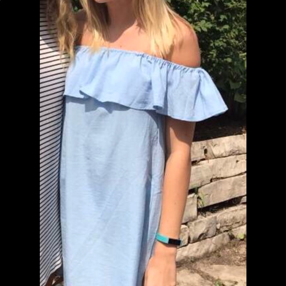 Off the shoulder dress